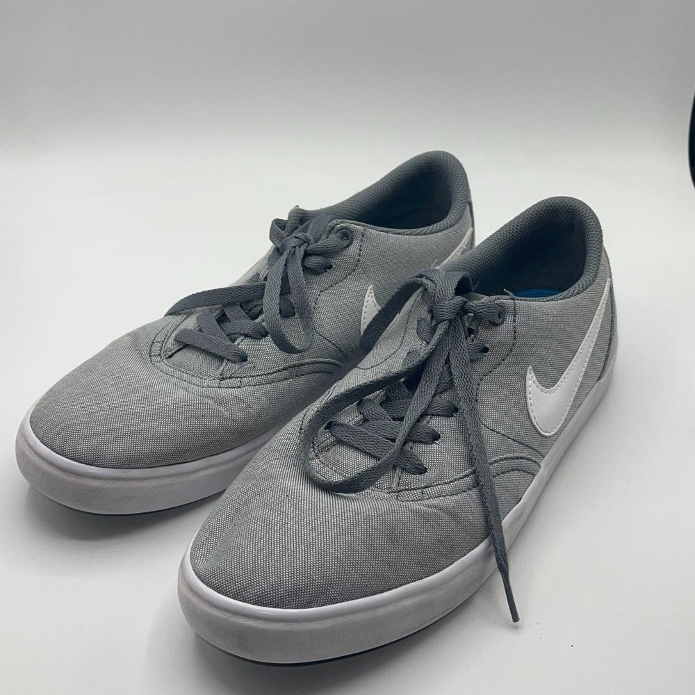 Nike Check Solar Canvas SB ‘Cool Grey’ 9.5 Mens